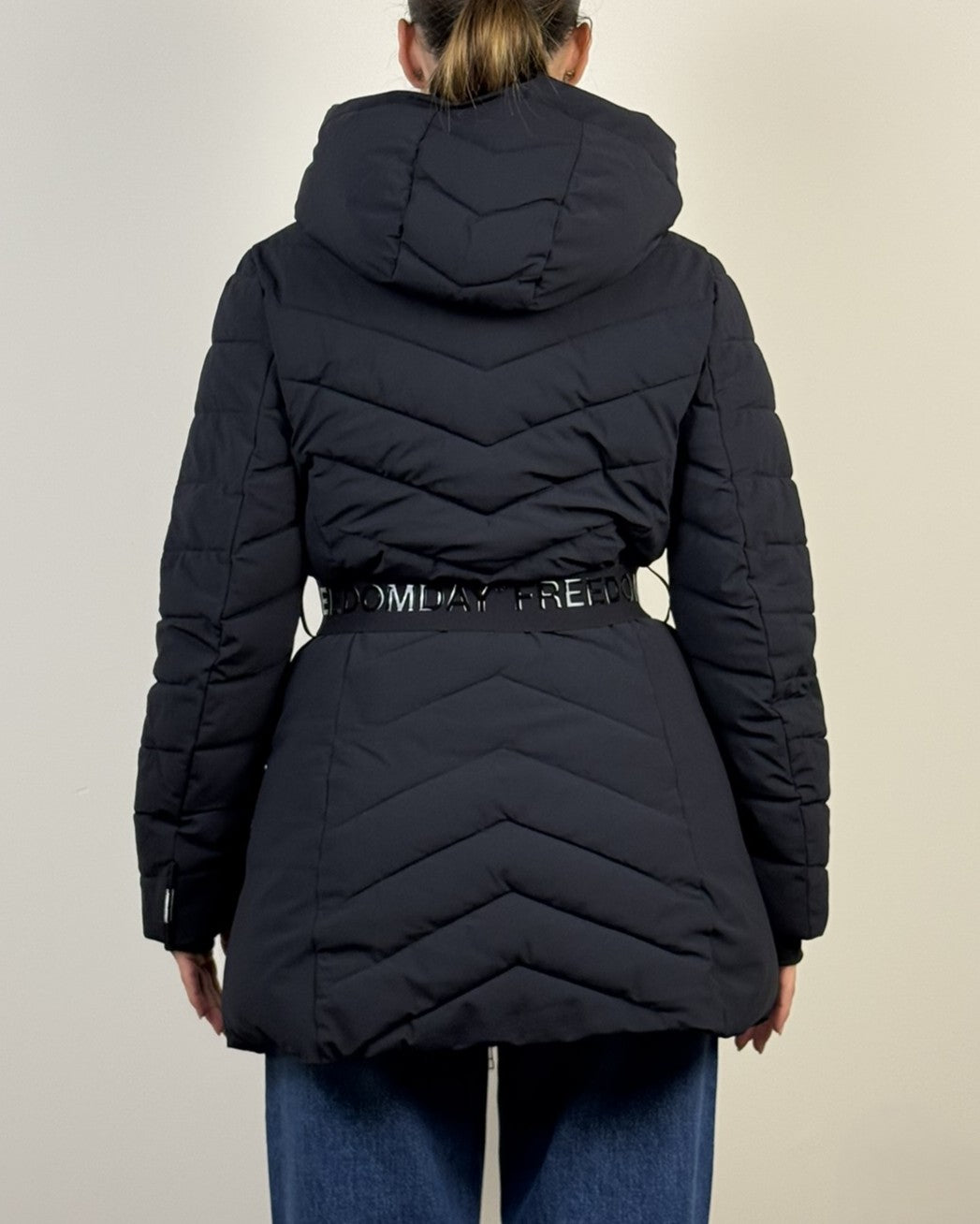 Piumino Midi Con Cintura FREEDOMDAY