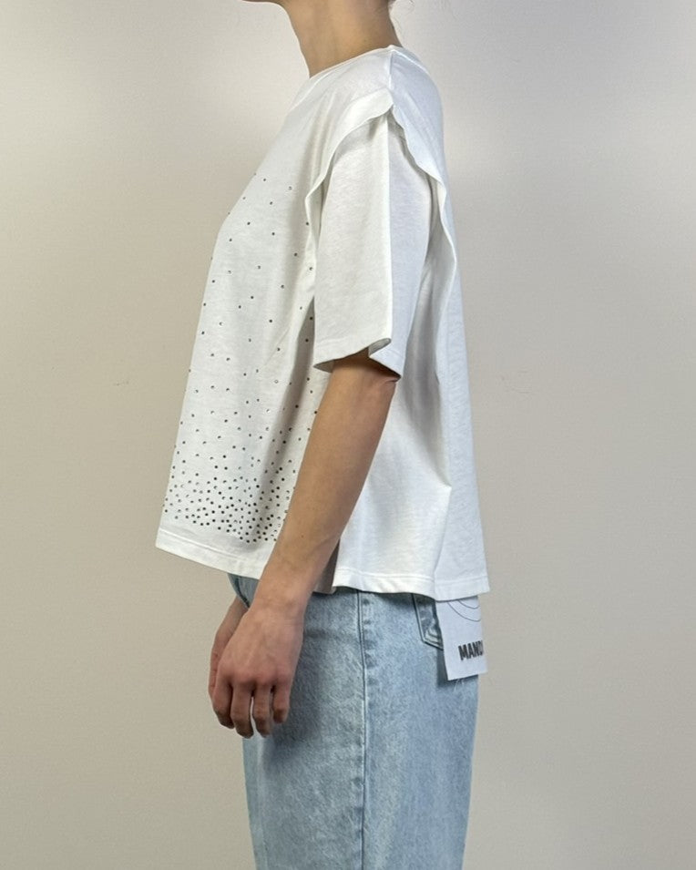 T-Shirt Strass KONTATTO