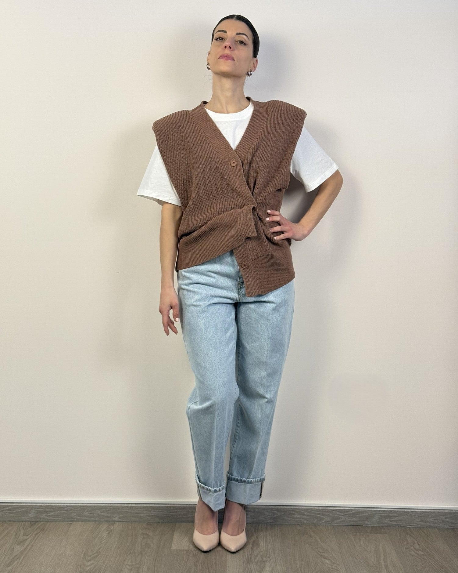 Gilet Bottone Lato HAVEONE
