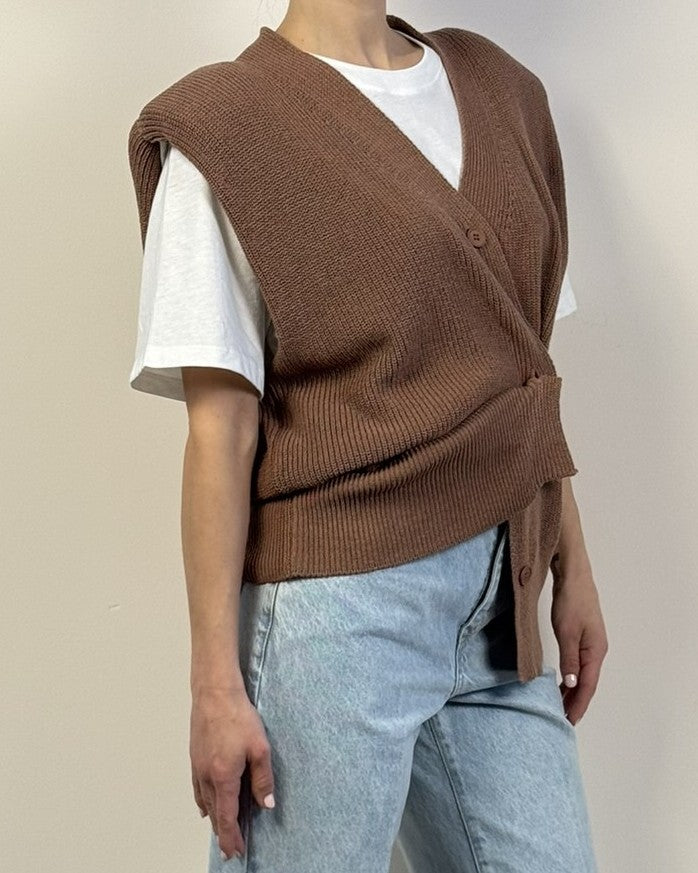 Gilet Bottone Lato HAVEONE