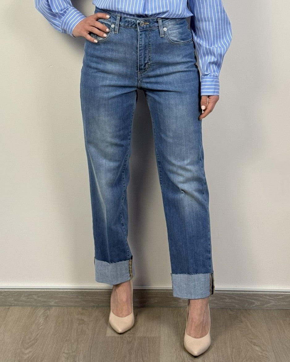 Jeans Mandy Taglio Vivo Cintura HAVEONE