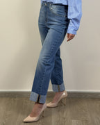 Jeans Mandy Taglio Vivo Cintura HAVEONE