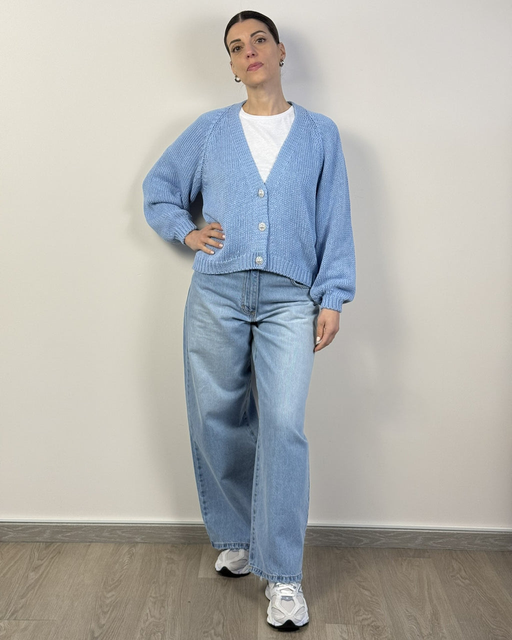 Cardigan Bottoni Gioiello HAVEONE