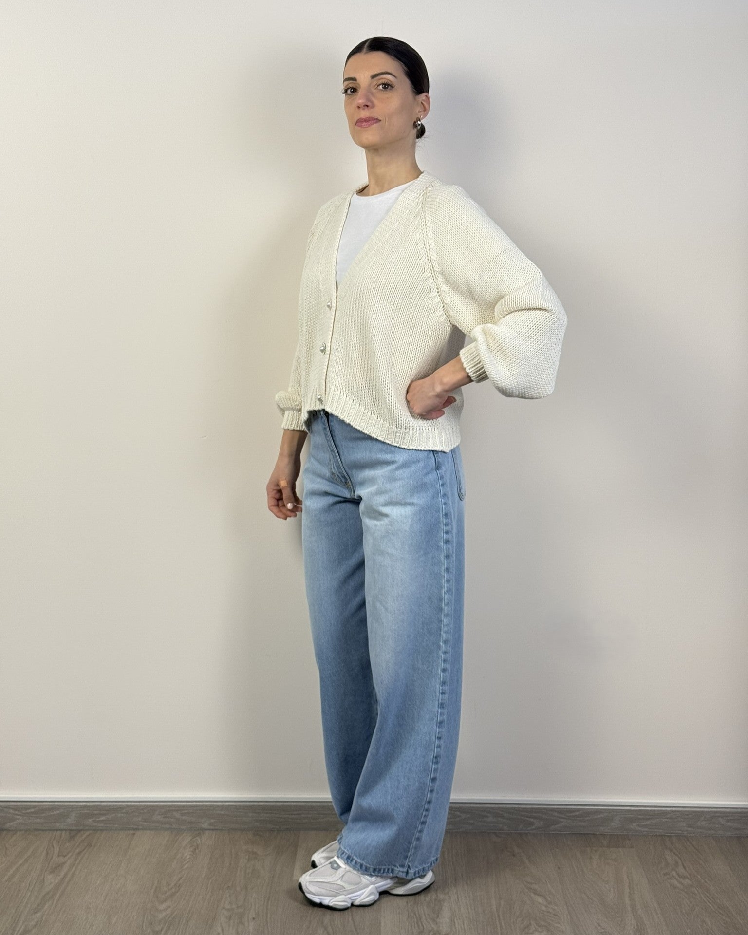 Cardigan Bottoni Gioiello HAVEONE