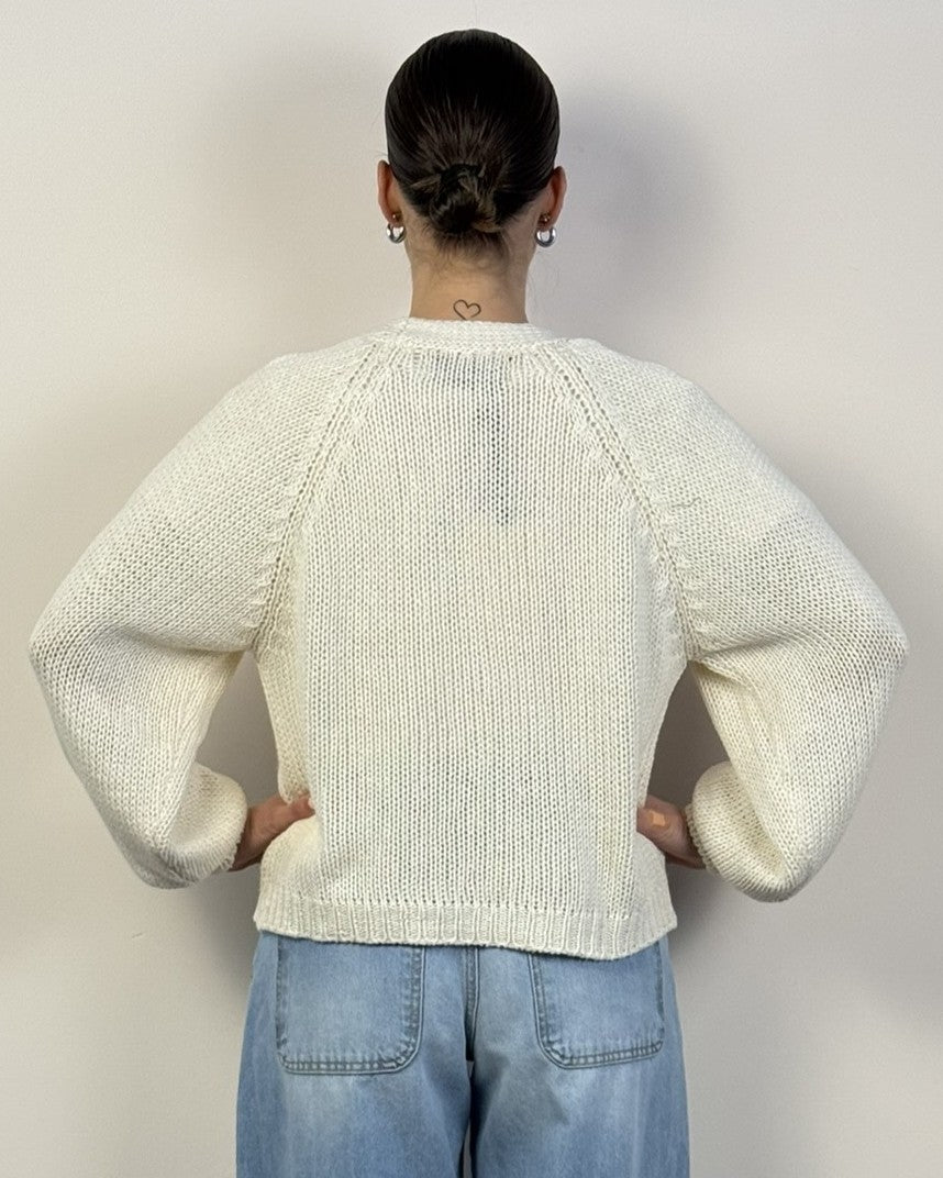 Cardigan Bottoni Gioiello HAVEONE