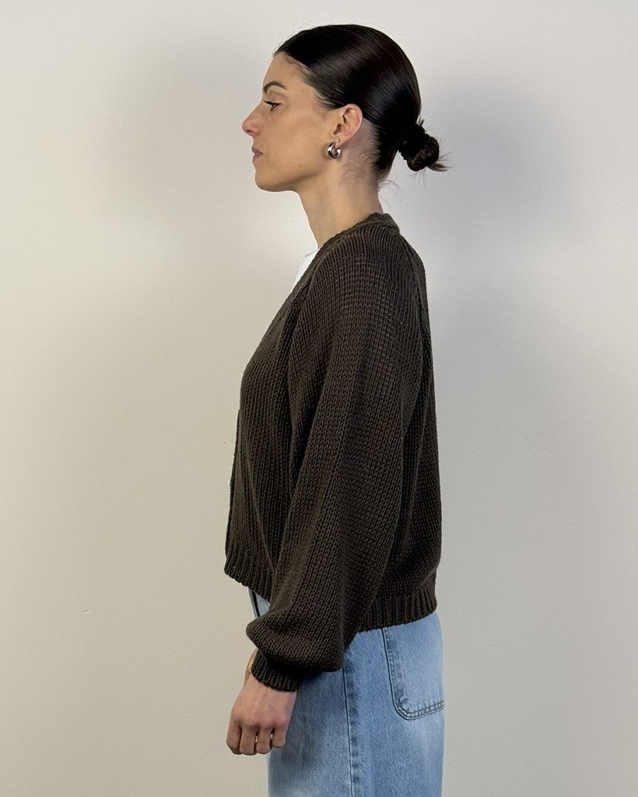 Cardigan Bottoni Gioiello HAVEONE