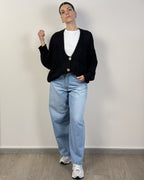 Cardigan Bottoni Bande Rilievo HAVEONE