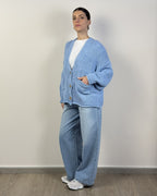 Cardigan Bottoni Bande Rilievo HAVEONE