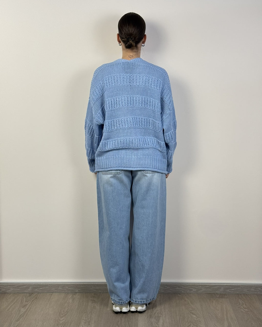 Cardigan Bottoni Bande Rilievo HAVEONE