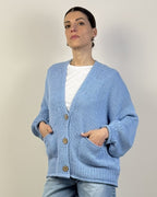 Cardigan Bottoni Tasche HAVEONE