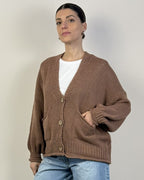 Cardigan Bottoni Tasche HAVEONE