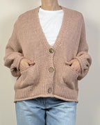 Cardigan Bottoni Tasche HAVEONE