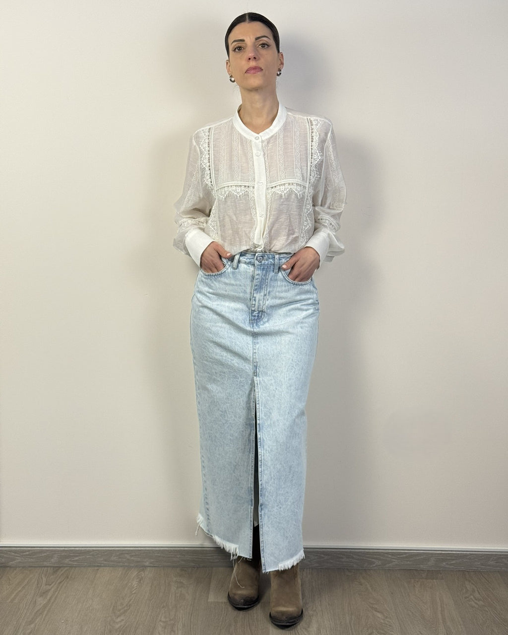 Camicia Pizzo HAVEONE