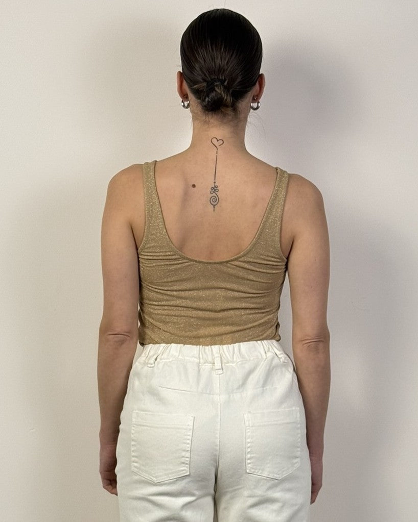 Canotta Doppia Lurex KONTATTO