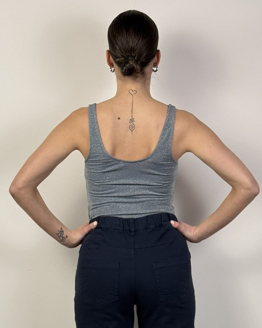 Canotta Doppia Lurex KONTATTO