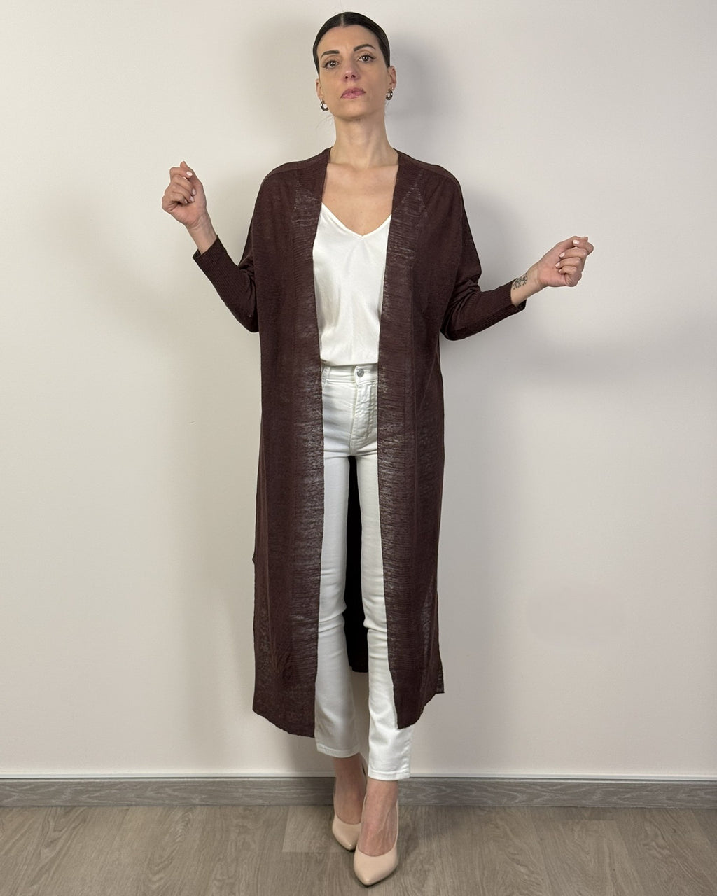 Cardigan Lungo KONTATTO