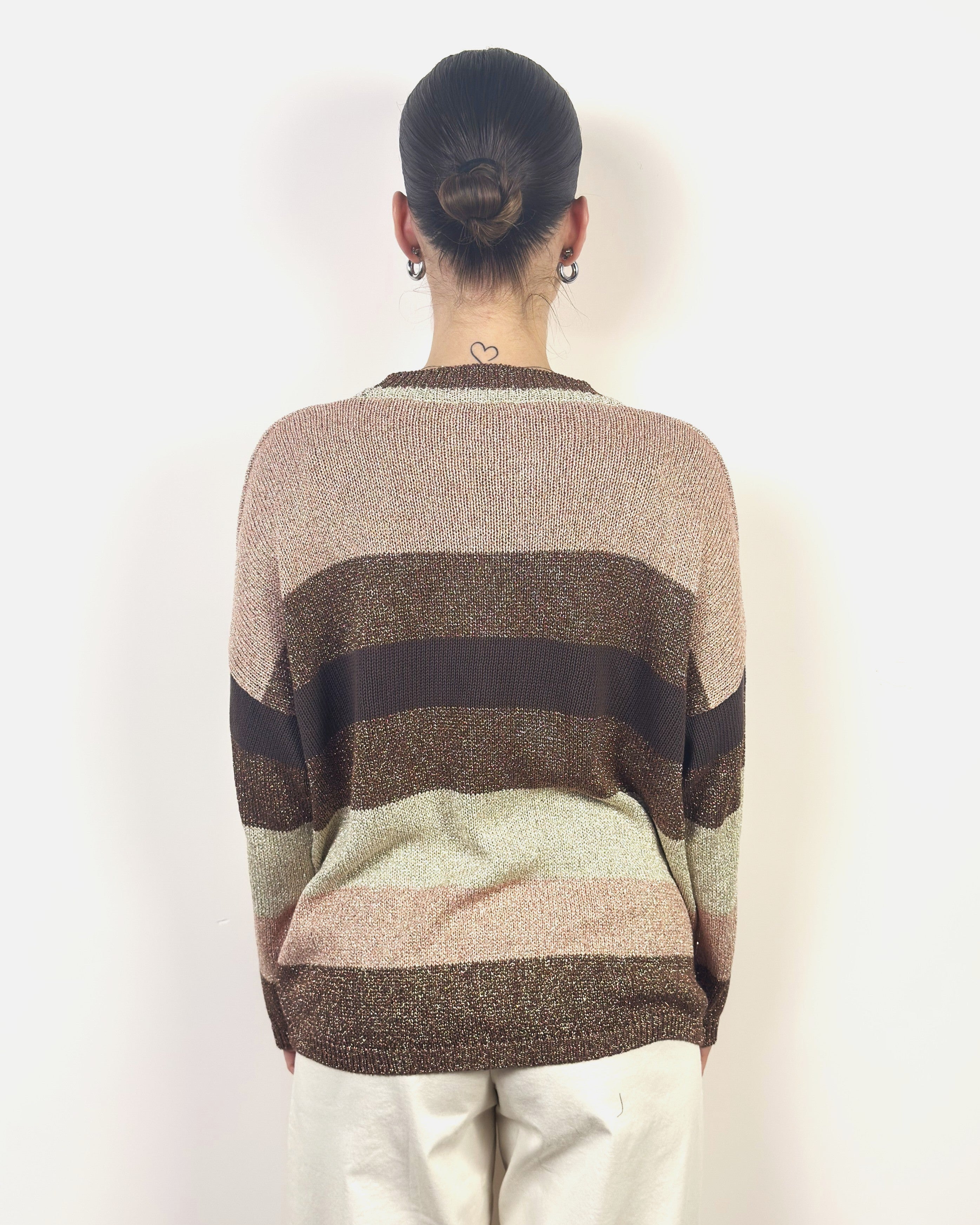 Maglia Girocollo Righe KONTATTO