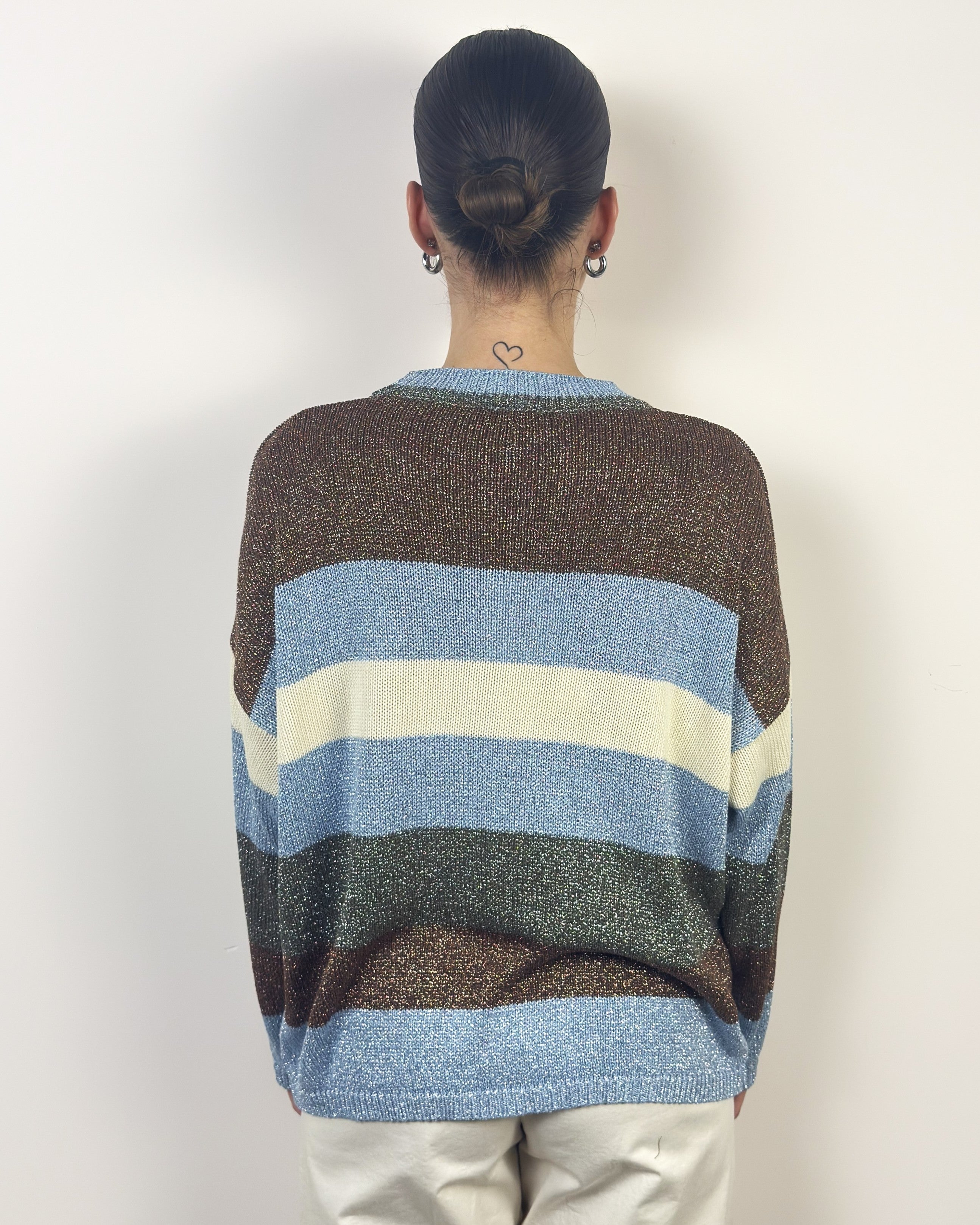 Maglia Girocollo Righe KONTATTO