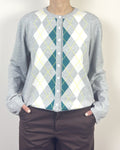 Cardigan Rombi Bottoni KONTATTO