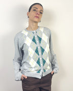 Cardigan Rombi Bottoni KONTATTO