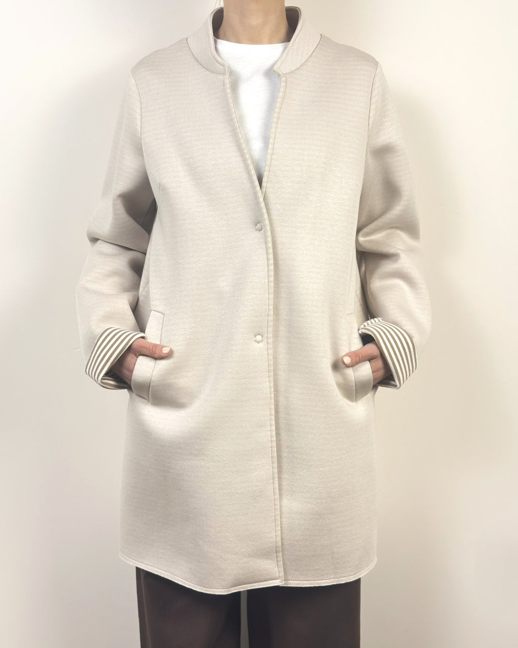 Cappotto Accoppiato Collo Coreana LOKITA