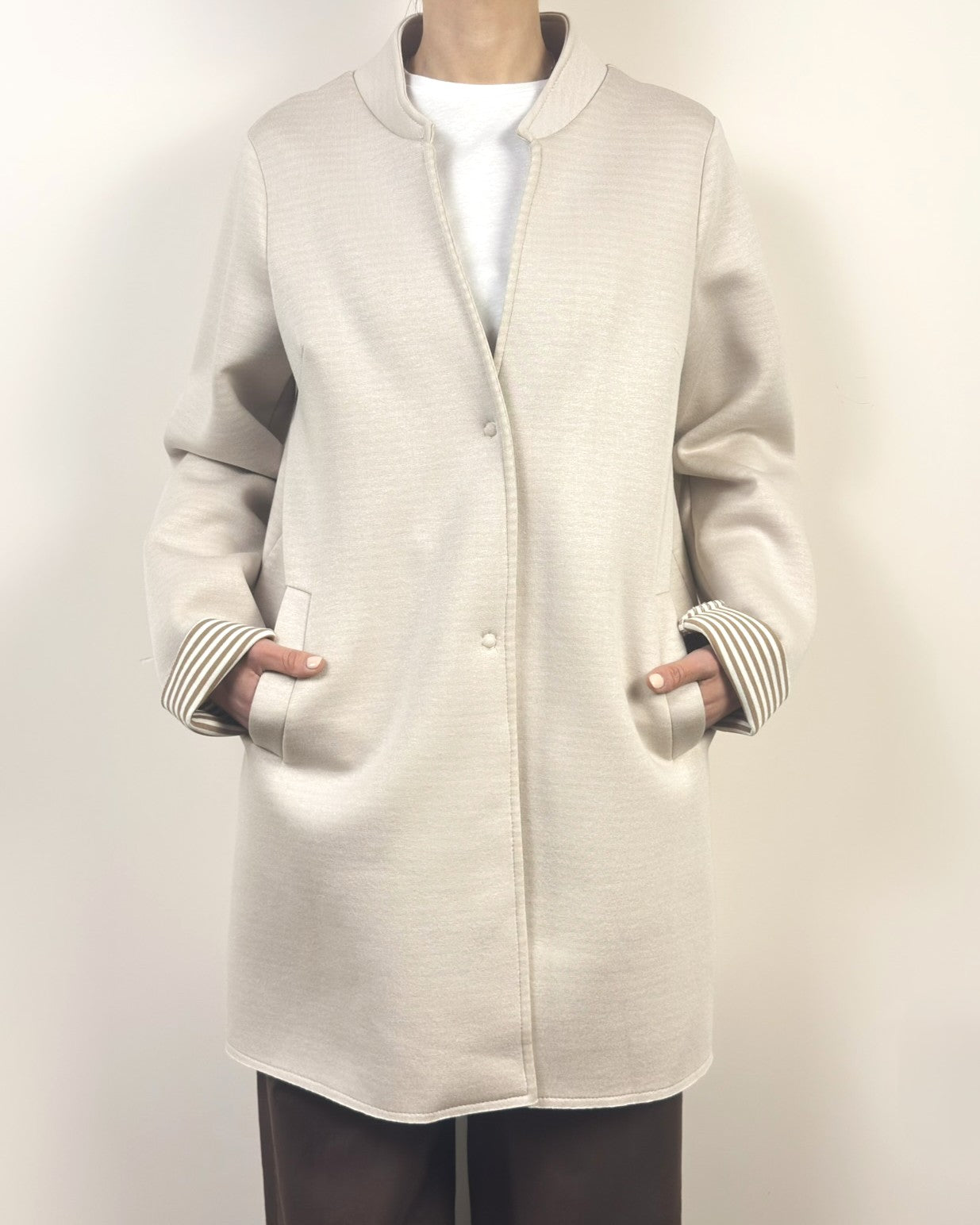 Cappotto Accoppiato Collo Coreana LOKITA