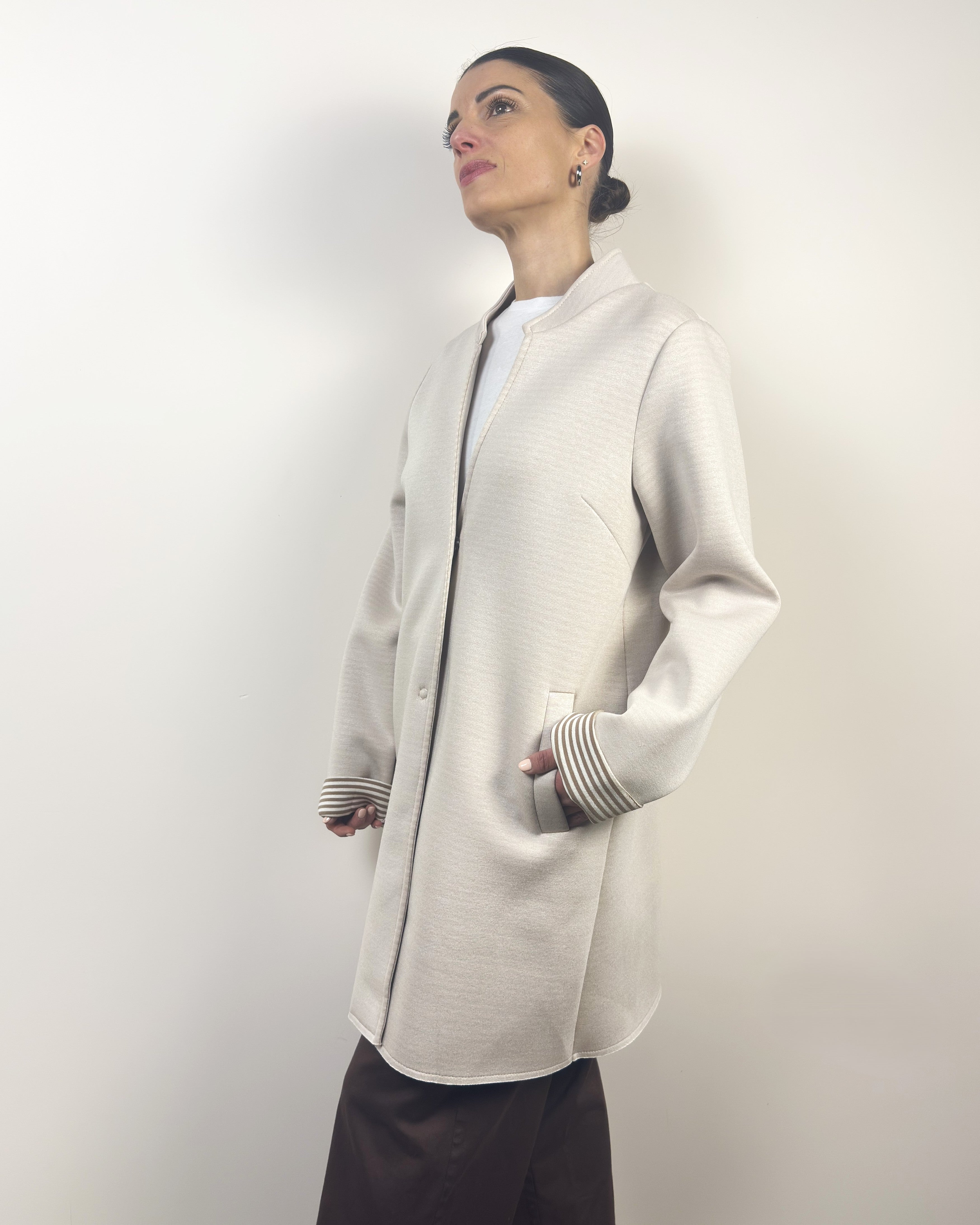 Cappotto Accoppiato Collo Coreana LOKITA