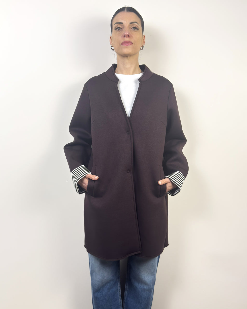 Cappotto Accoppiato Collo Coreana LOKITA