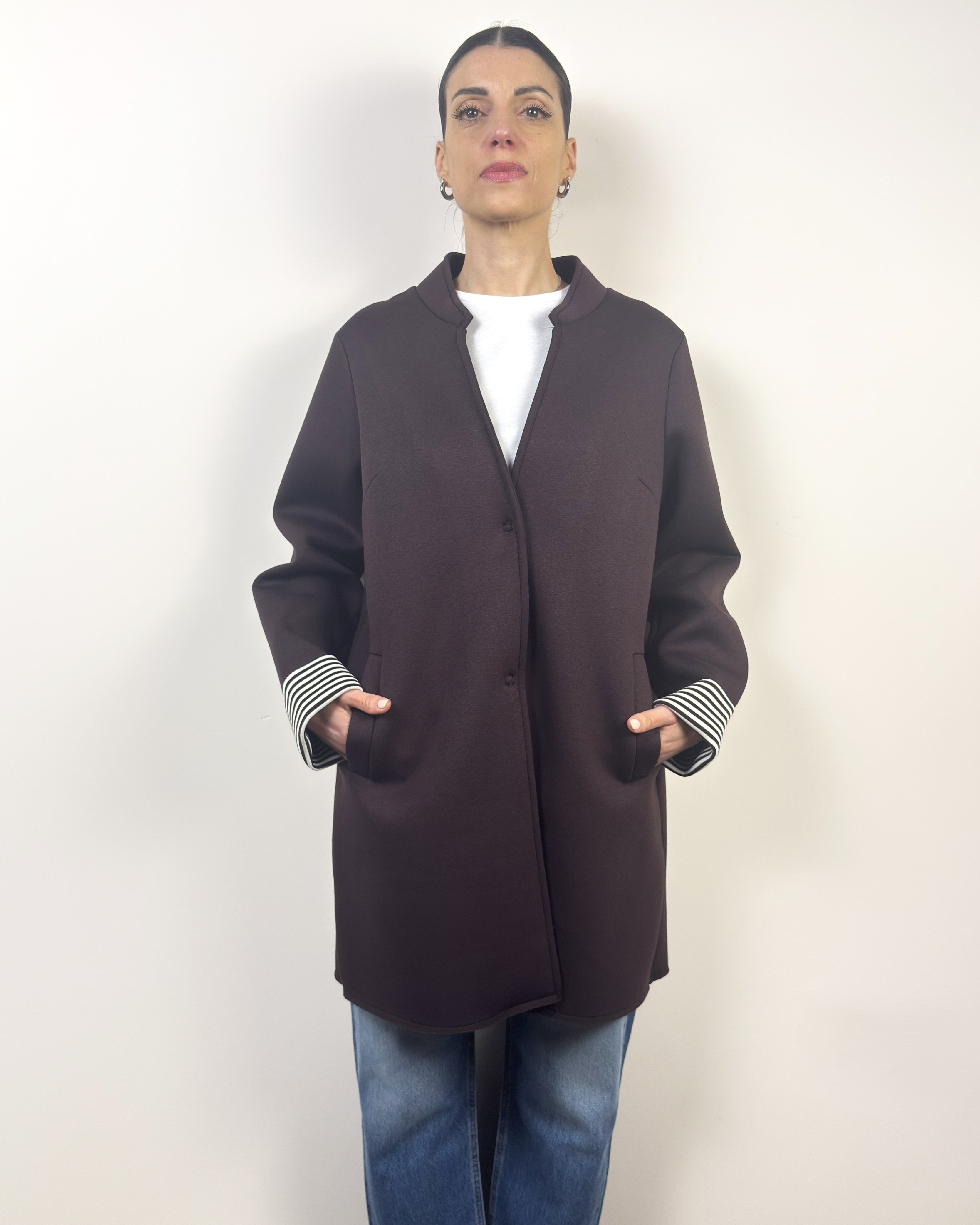 Cappotto Accoppiato Collo Coreana LOKITA