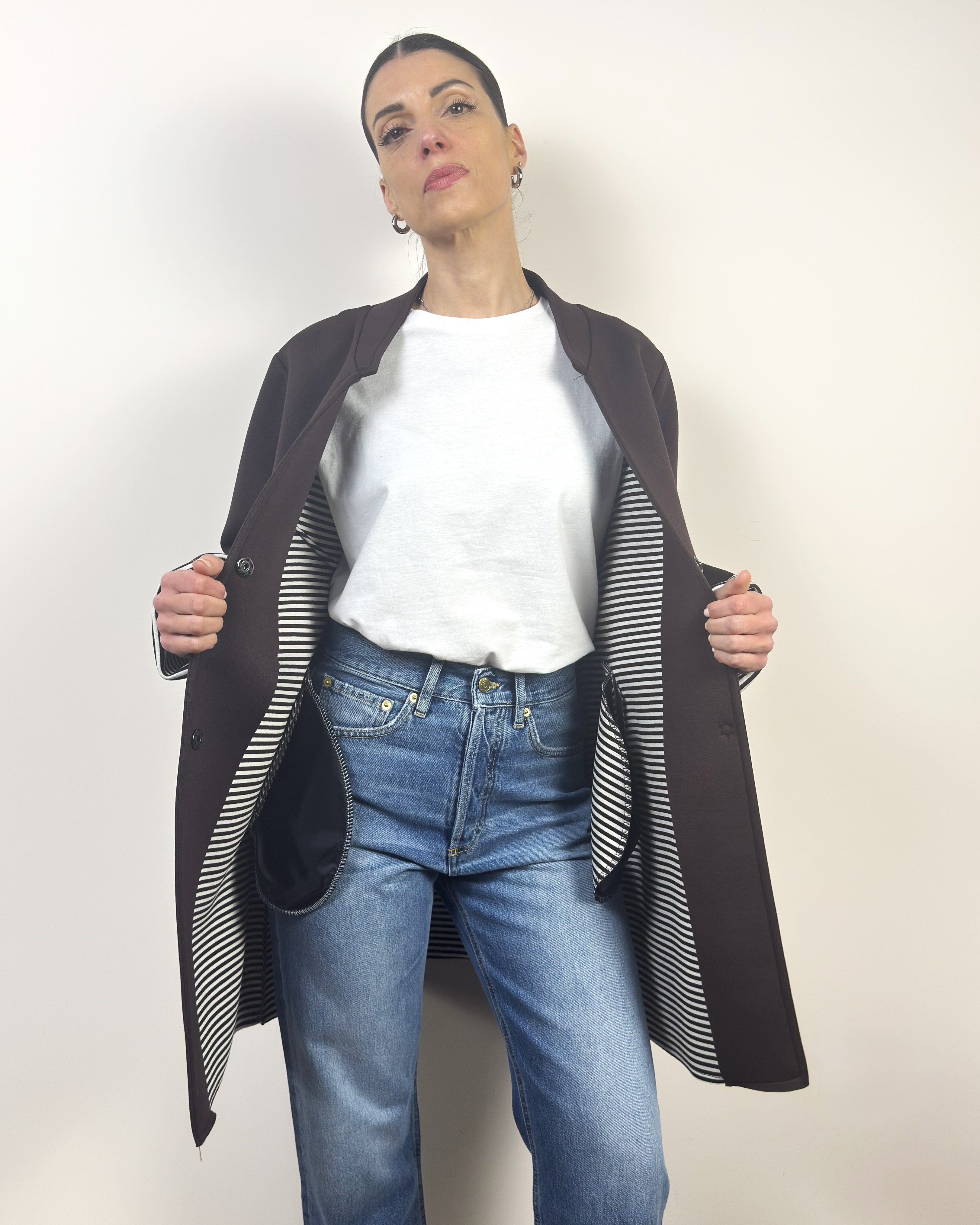 Cappotto Accoppiato Collo Coreana LOKITA