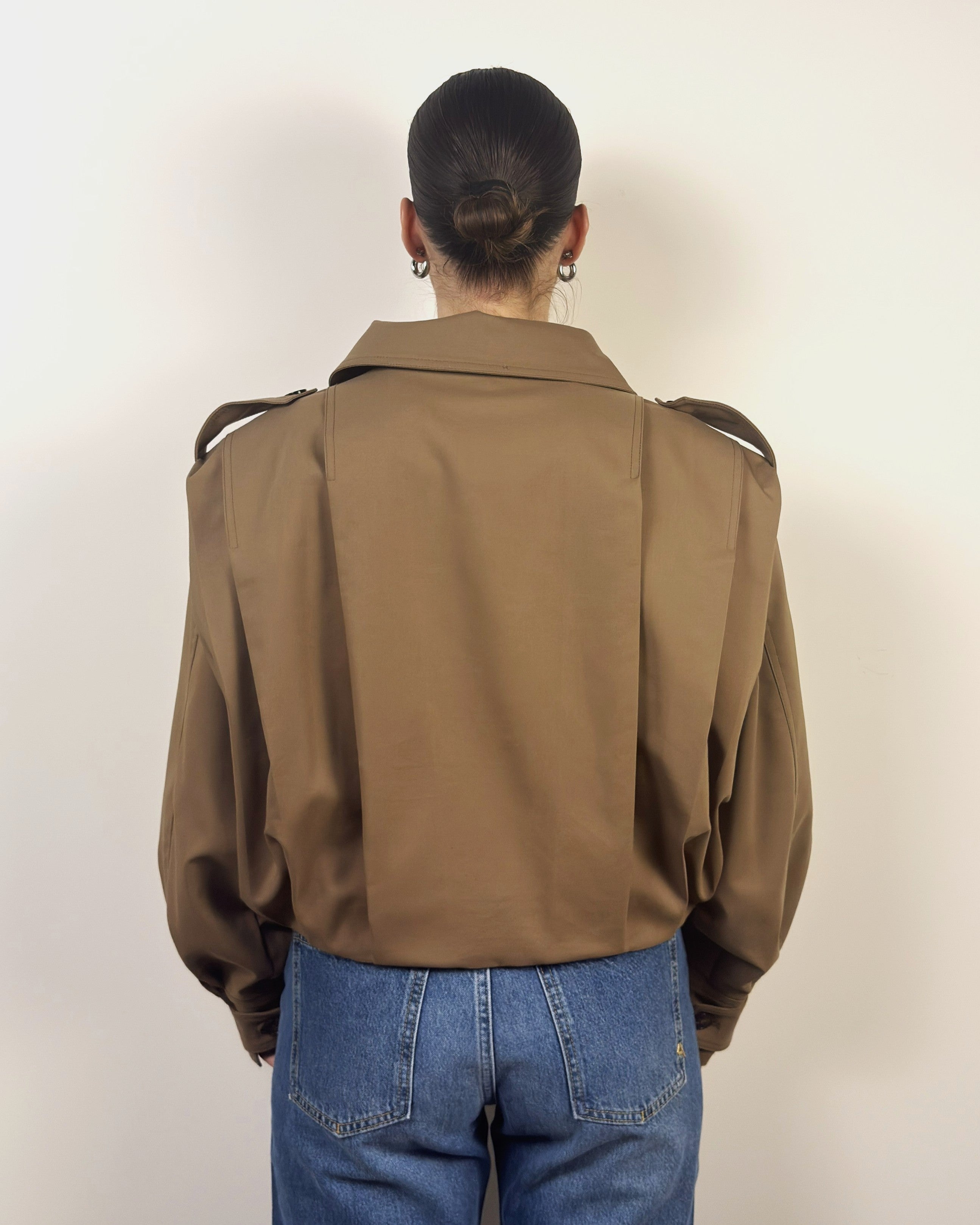Giacca Bomber Con Pieghe LOKITA