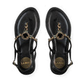 Sandalo Amalfi con strass in pelle L.A.WATER