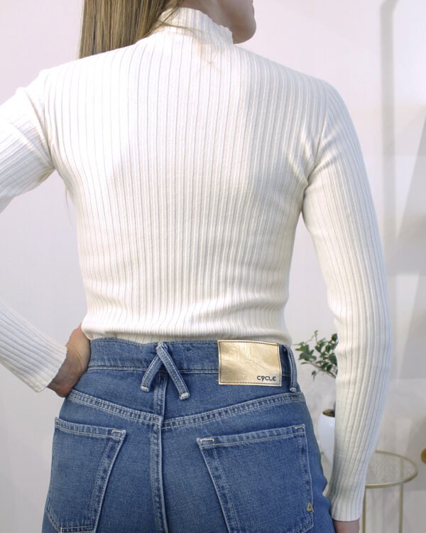 maglia Lupetto a Coste KONTATTO