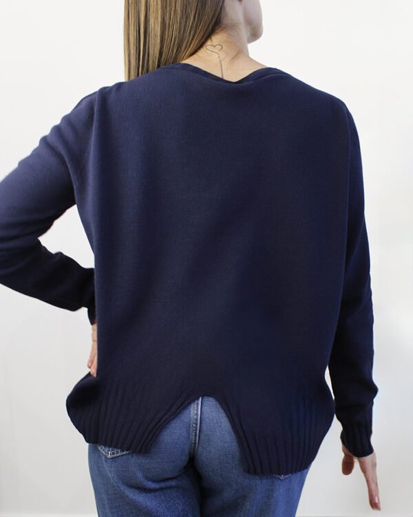 Maglia Girocollo Spacco Dietro KONTATTO