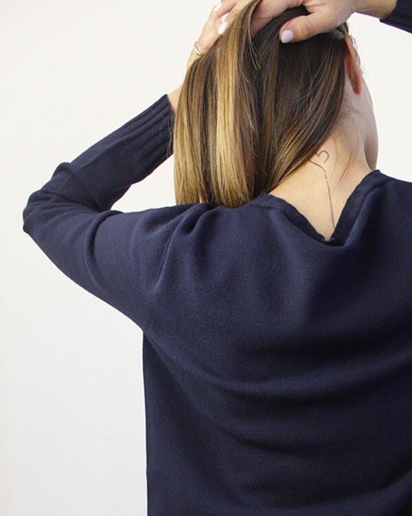 Maglia Girocollo Spacco Dietro KONTATTO