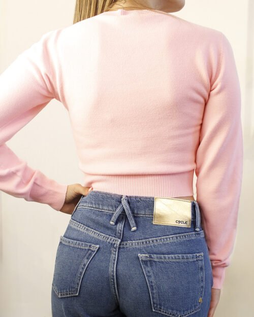 maglia Girocollo Cropped KONTATTO