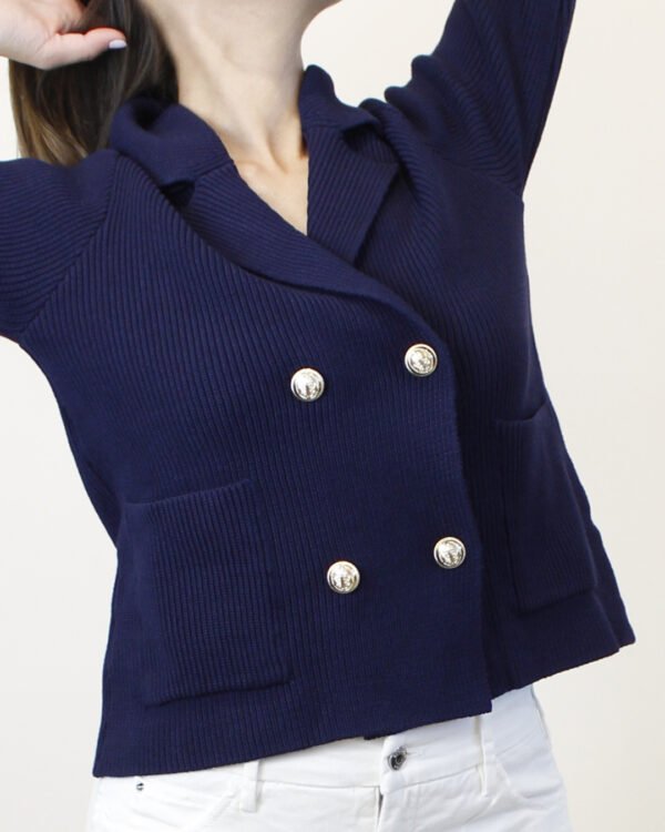 Giacchina maglia Doppio Petto KONTATTO