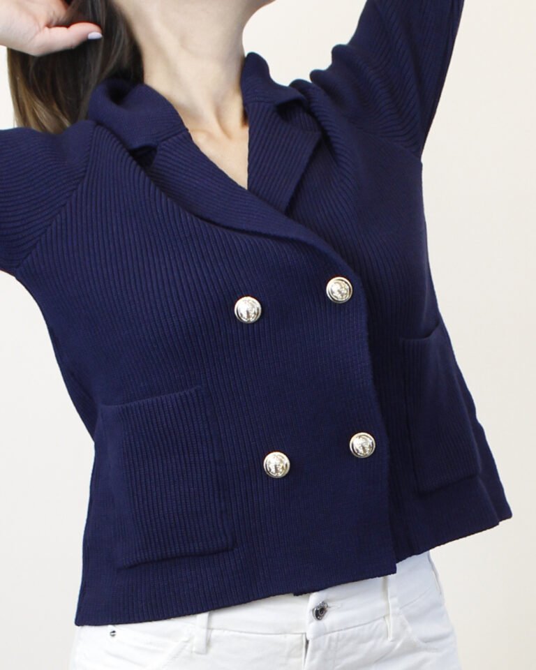 Giacchina maglia Doppio Petto KONTATTO