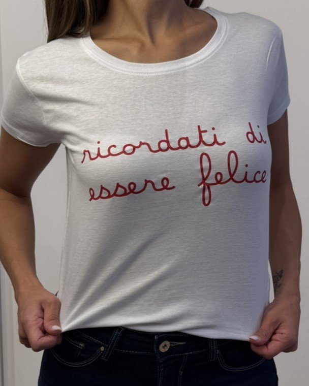 tshirt scritte maglia manica corta t-shirt