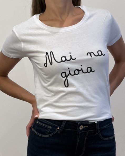 tshirt scritte maglia manica corta t-shirt