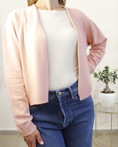cardigan Viscosa KONTATTO Rosa