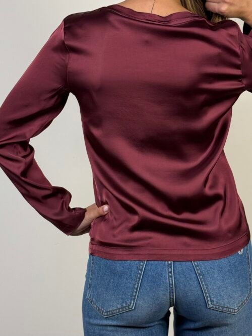 maglia tshirt viscosa manica lunga haveone blusa