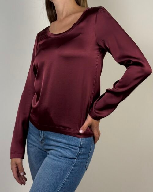 maglia tshirt viscosa manica lunga haveone blusa