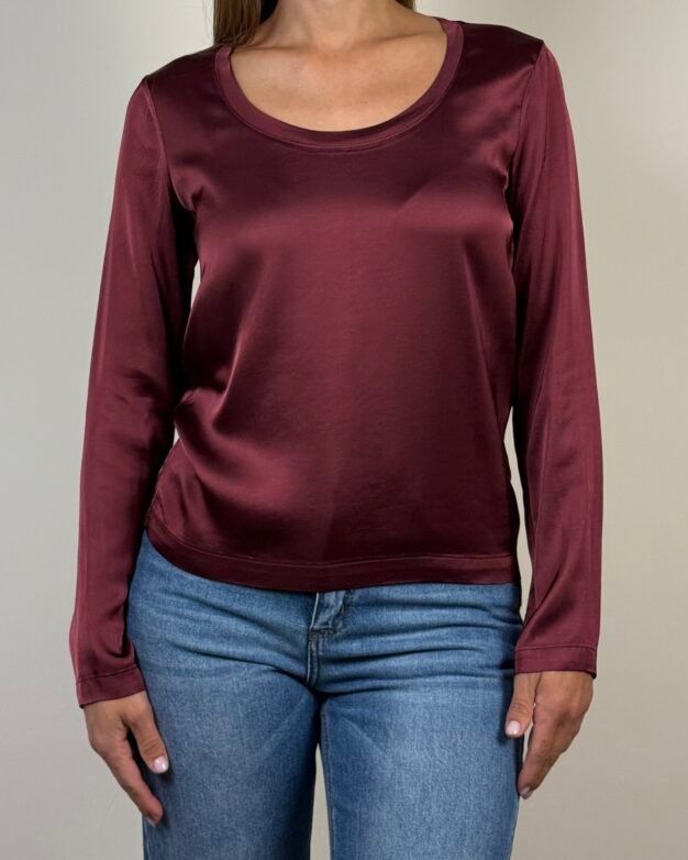 maglia tshirt viscosa manica lunga haveone blusa