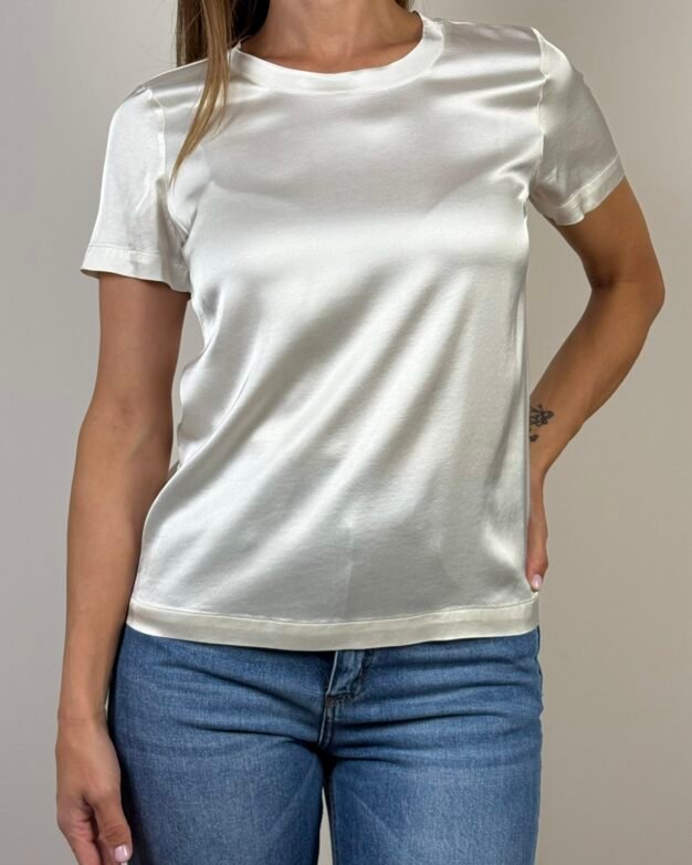 maglia tshirt viscosa manica corta haveone blusa mezza manica