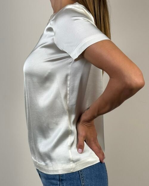 maglia tshirt viscosa manica corta haveone blusa mezza manica