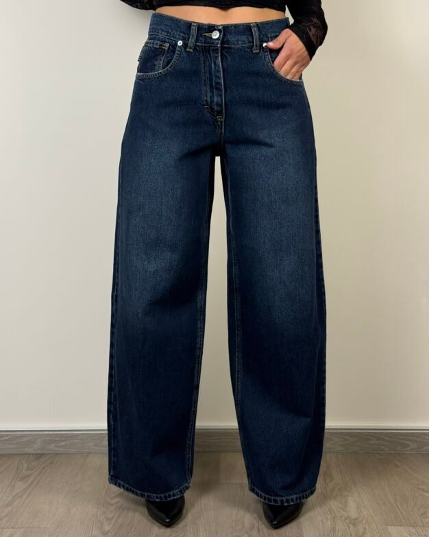 jeans bella gamba larga haveone