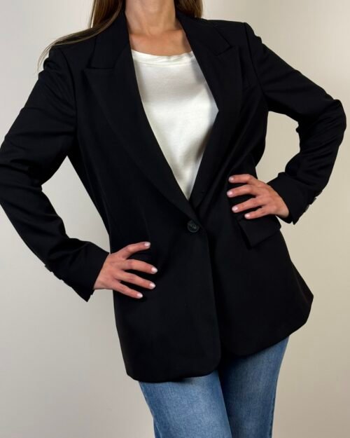 giacca over haveone un bottone