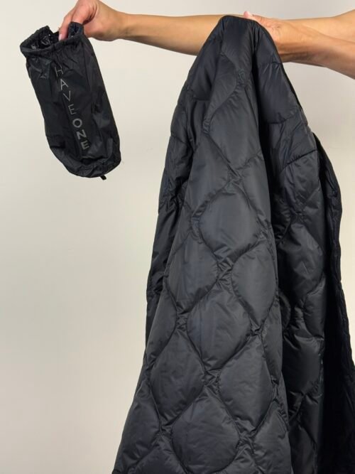 trapuntino giubbetto 100 grammi haveone piuma d'oca