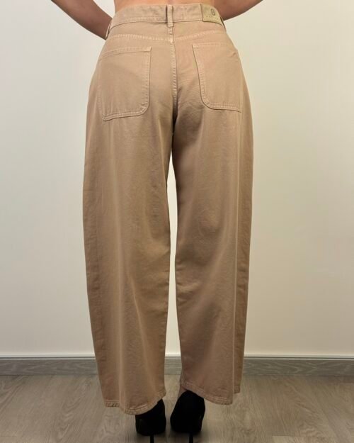 jeans cammello gamba larga haveone